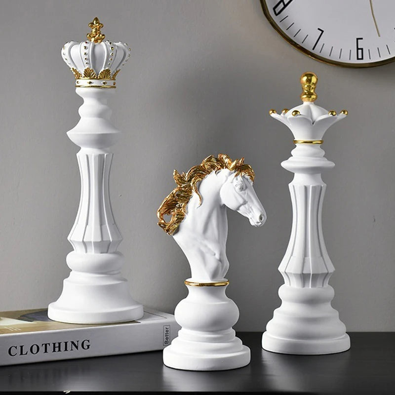 European Style Resin Chess Pieces