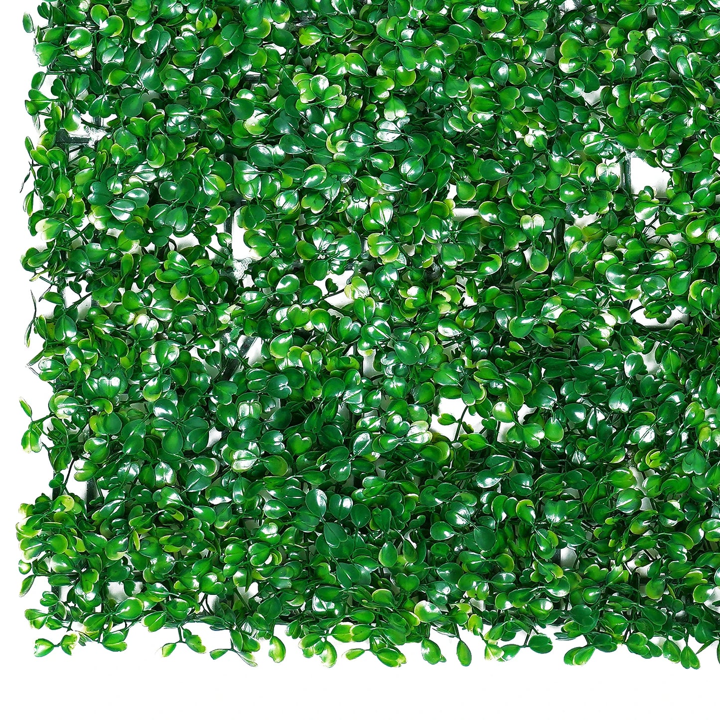 12-Pack Artificial Boxwood Topiary Hedge Panels, Faux Grass Wall Mat